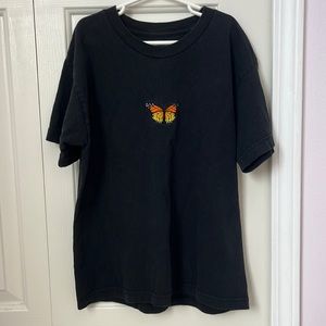 Brandy Melville Butterfly Graphic Tee